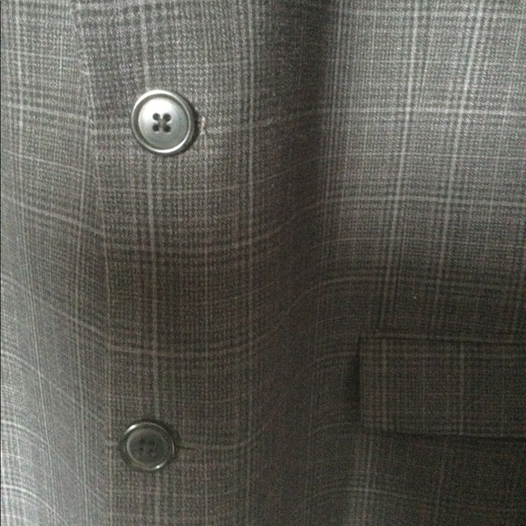 US POLO mens grey pinstripe jacket. - Picture 5 of 6